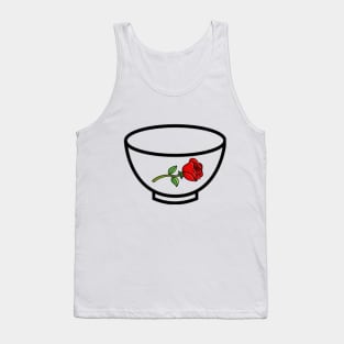 Rose Bowl Pun (Cartoon) Tank Top